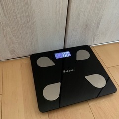 値下げ【美品】体重計　Bluetooth接続可能