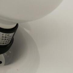 ニトリ多分廃番　赤いペンダントライト　おしゃれ　北欧　電気かさ　LED化してますの画像