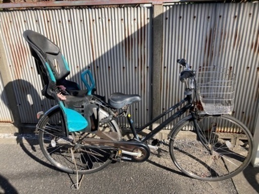 [決まりました。たくさんのお問合せありがとうございました。]電動アシスト自転車【Panasonic vivi】 本体・バッテリー・充電器有【ジャンク】