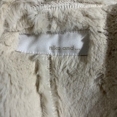 【新品】niko and...フェイクムートンショートコートMの画像