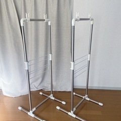 【引き取り限定】物干し台　ステンレス