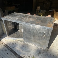 【取引決定】引き取り限定 家具 業務用 作業台 収納 ラック 棚...