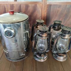 Coleman燻製器　キャプテンスタッグランプ✕4