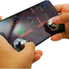 新品★モバイルジョイスティック 手汗対策 iPhone タブレッ...