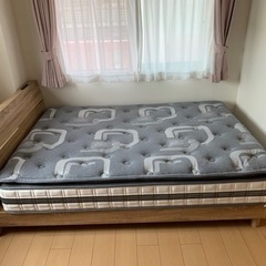 ダブルベッド売ります