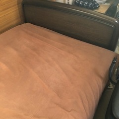 あげます　高級　ワイドダブル　低反発マット　ベッド