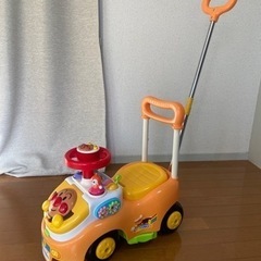 【引き取り限定】アンパンマンカー　押し棒付き