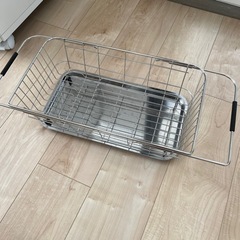 水切りバスケット伸縮タイプ