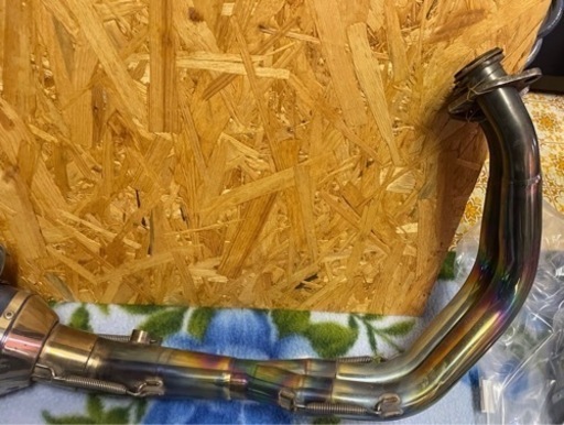 カワサキ　ex650c er6f チタンマフラー　BEET NASSERT