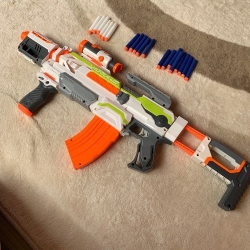 ナーフ 海外モデル オレンジトリガー モジュラス ECS-10 ブラスター