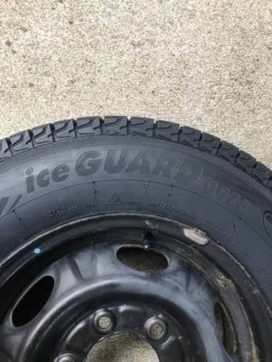 YOKOHAMA アイスガード195/80r15 G075 96Qスタッドレス