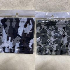 迷彩柄 フェイスマスク　7枚セットの画像