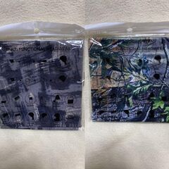 迷彩柄 フェイスマスク　7枚セットの画像
