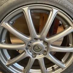 ❄︎22年製225/45R18スタッドレスバリ山セット　クラウンなどの画像