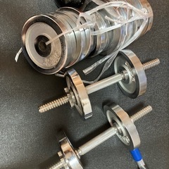 【受け渡し決定】ダンベルセットの画像