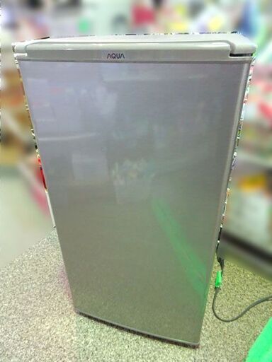 ★AQUA/アクア★ノンフロン直冷式冷蔵庫 【AQR-8K(S)】2021年製 75L 1ドア冷蔵庫