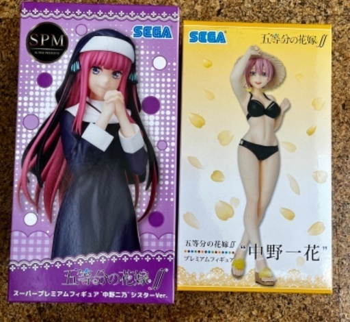 五等分の花嫁　一花　二乃　2体セット
