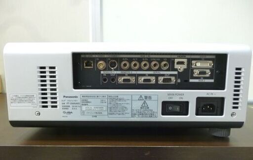 Panasonic 業務用 1チップDLP方式プロジェクター PT-DW640S 2014年製 ランプ使用459/459時間 リモコン
