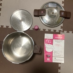 ワンダーシェフ 両手圧力鍋 5.5L 4/1値下げの画像