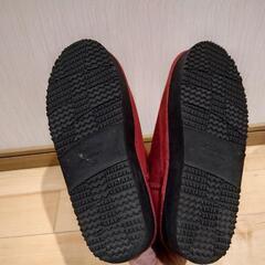 ♪オシャレ♪　ムートンブーツ　赤　☆かわいいレッド☆の画像