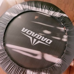 お取引先決定！【美品、数回使用のみ】トランポリン　黒　おうちトレーニング　ダイエット の画像