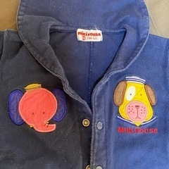 ミキハウスロンパース の画像