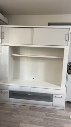 ニトリ　テレビボード　ホワイト