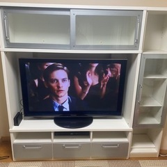 【決まりました】テレビボード　50インチ【1月中まで】 決まりました】テレビボード 50インチ【1月中まで】