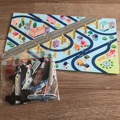 乗り物マグネットブック2冊の画像