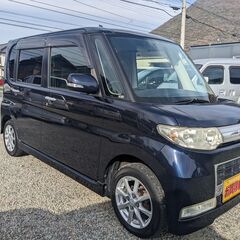 距離浅！車検８年１２月　Bluetooth　ナビ　TV　ETC　タントカスタム　分割可の画像