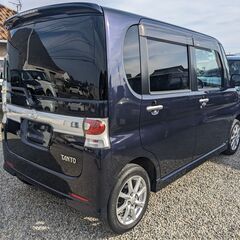 距離浅！車検８年１２月　Bluetooth　ナビ　TV　ETC　タントカスタム　分割可の画像