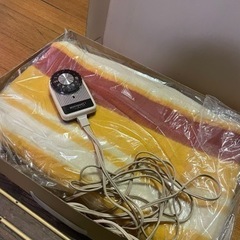 【お譲りする方決まりました】電気毛布②