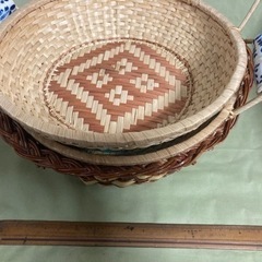 【あげます】かご【無料】の画像