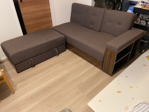 受け渡し者決定済　ソファベッド　12/23までに引き取れる方お願いします