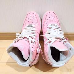 ナイキ　エアーフォース1　限定モデル　桜　ピンクの画像