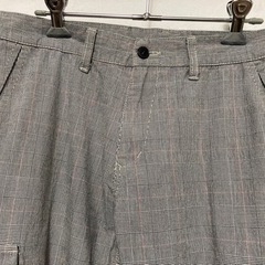 アバハウスパンツ★チェック柄★スリムに見えます！★綿100%の画像