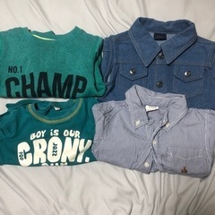 男の子、冬服20点セットの画像