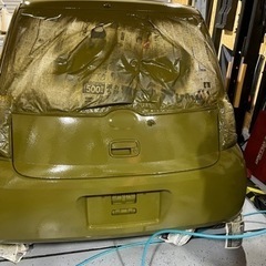 レンタル塗装ブース　自動車　二輪車　車塗装　予約制　缶スプレー　バイク塗装　バイク部品　ヘルメット塗装　持ち込み　DIY 全塗装　缶スプレー　送風機　完備　スプレーガン　凹み直し　塗装スタンド2つ有り - 大垣市