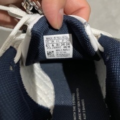 adidas スニーカー 24.5 の画像