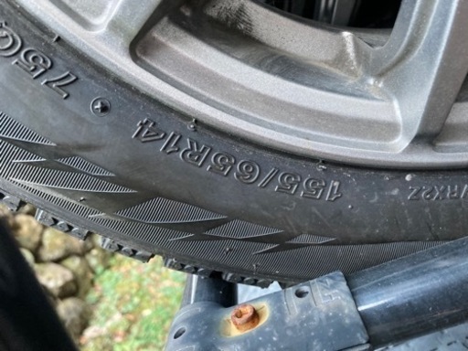 2022年製のスタッドレスタイヤ