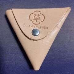 未使用　組み立て式　革コインケース