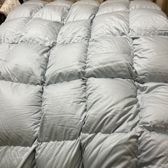 羽毛布団　シングルサイズ　昭和西川