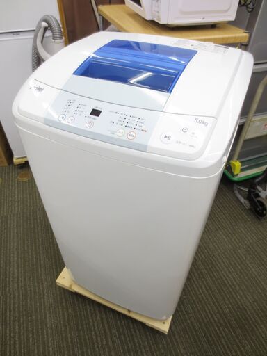 ■訳あり　ハイアール　5㎏　洗濯機　2017年製　JW-K50M　№66