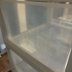（2月末廃棄）クリアケース五段棚の画像