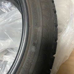 値引き中！ブリザック　17インチ　スタッドレスタイヤの画像