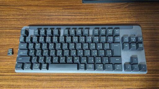 ロジクール SIGNATURE K855GR ワイヤレスキーボード【ジャンク】