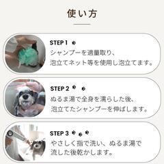 犬 猫 ペット シャンプー 泡 低刺激 獣医師 監修 オーガニック 国産の画像