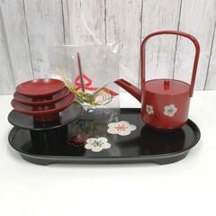 山中塗 屠蘇器 粋華 お屠蘇セット お正月