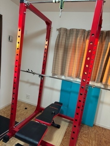 パワーラック。ホームジムフルセット