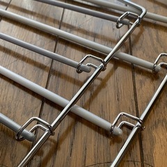 すべりにくいスカートズボン5段ハンガー 2点セットの画像